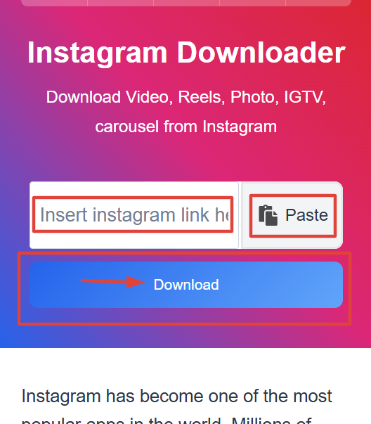 Step3: How to Use Igram